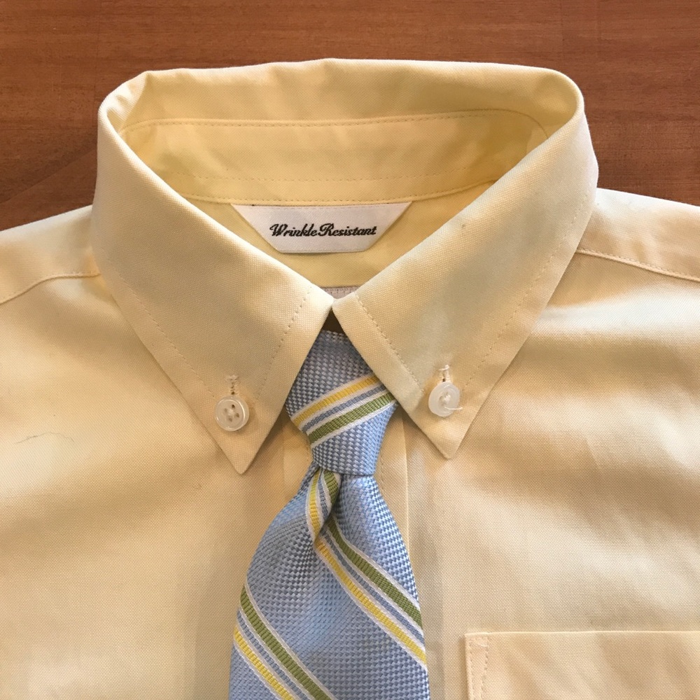 Talbots Dress Shirt with Children’s Place Tie